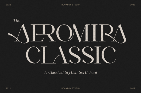 Aeromira Classic: A Serif Font That Elevates Digital Branding