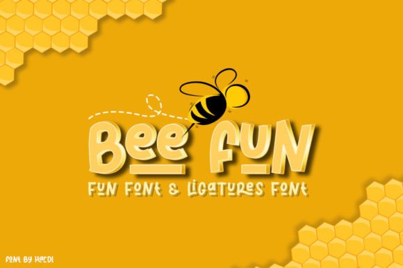 Bee Fun: A Warm, Charming Display Font for Handmade Creators