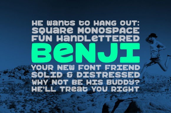 Benji: A Bold, Hand-Crafted Display Font That Feels Like a Warm Invitation
