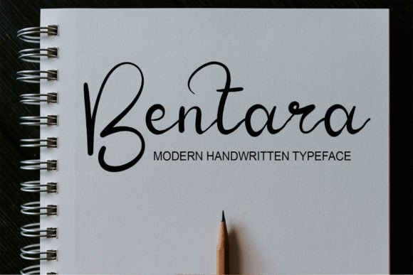 Bentara: A Handwritten Font That Makes Your Brand Feel Human