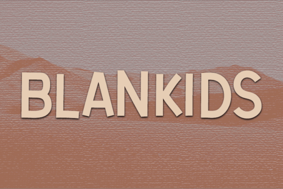 Blankids: A Display Font That Elevates Editorial Design