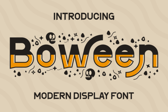 Boween: A Friendly Display Font for Modern Web Design