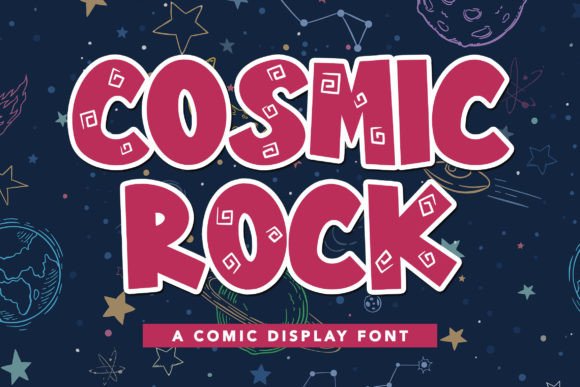 Cosmic Rock: A Display Font That Makes Your Headlines Unmissable