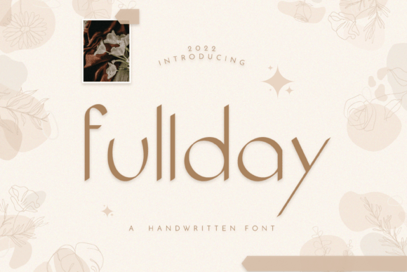 Fullday: A Handwritten Display Font That Feels Like Your Brand’s Best Friend
