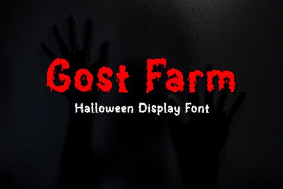Gost Farm: A Horror Display Font That Grabs Attention—Fast