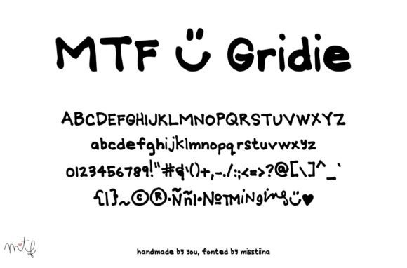 Gridie: A Bold Display Font That Builds Brand Trust