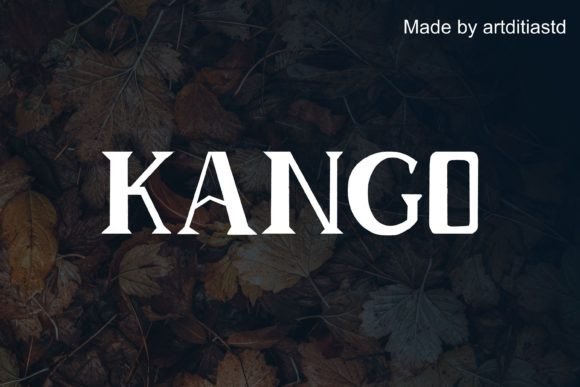 Kango: A Bold Display Font That Anchors Real Branding Work
