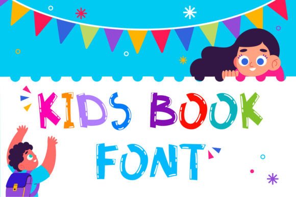 Kids Book Font: A Friendly, Chunky Display Typeface for Playful Branding