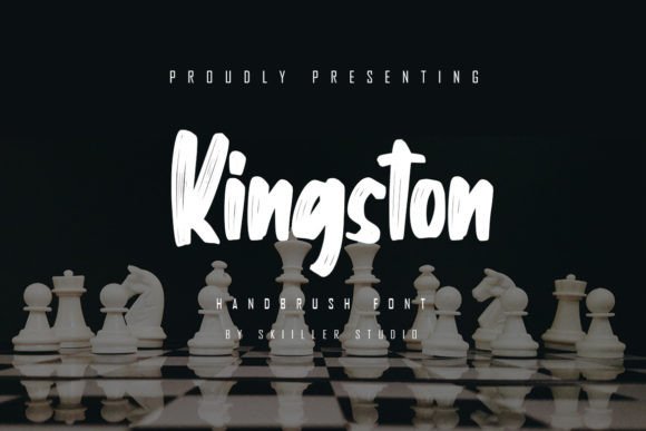 Kingston Display Font for Handmade Labels & Printables