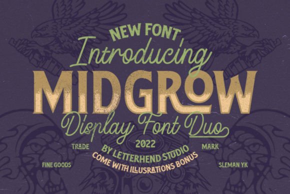 Midgrow Duo: A Display Font That Elevates Digital Branding