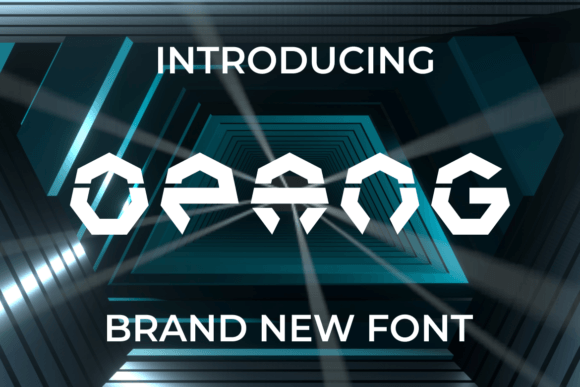 Opang: A Bold Display Font for Modern Web Design