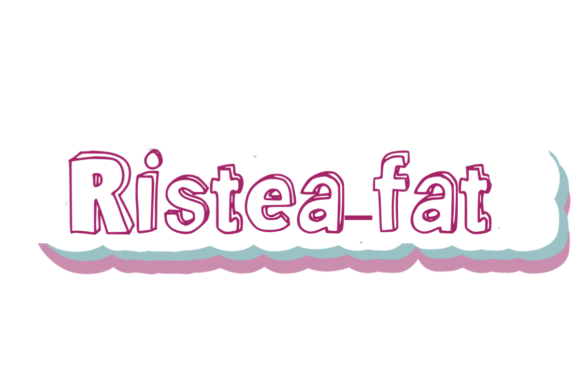 Ristea Fat: A Whimsical Display Font That Delivers Joy (Not Just Noise)