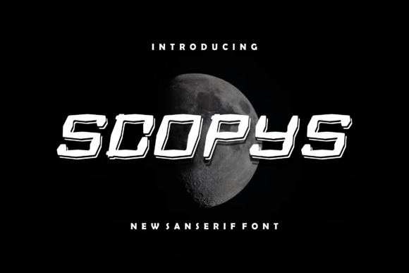 Scopys Font: A Bold Display Typeface for Scroll-Stopping Brand Content