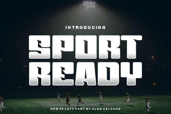 Sport Ready: A Bold Display Font for Editorial Impact
