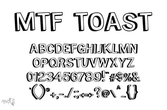 Toast Font: A Bold, Friendly Display Typeface for Small Businesses