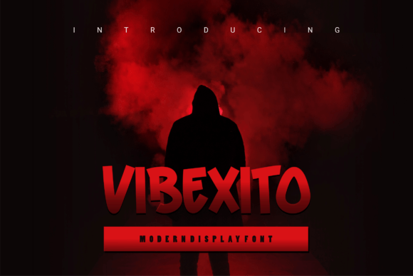 Vibexito: A Bold Display Font That Cuts Through the Feed