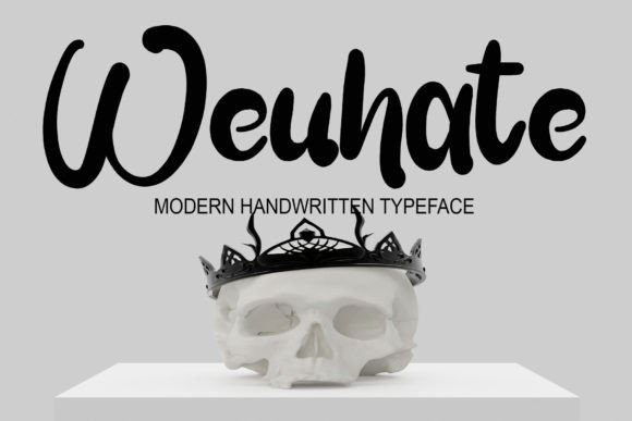 Weuhate: A Handwritten Sans Serif Font That Feels Human—Not Hectic